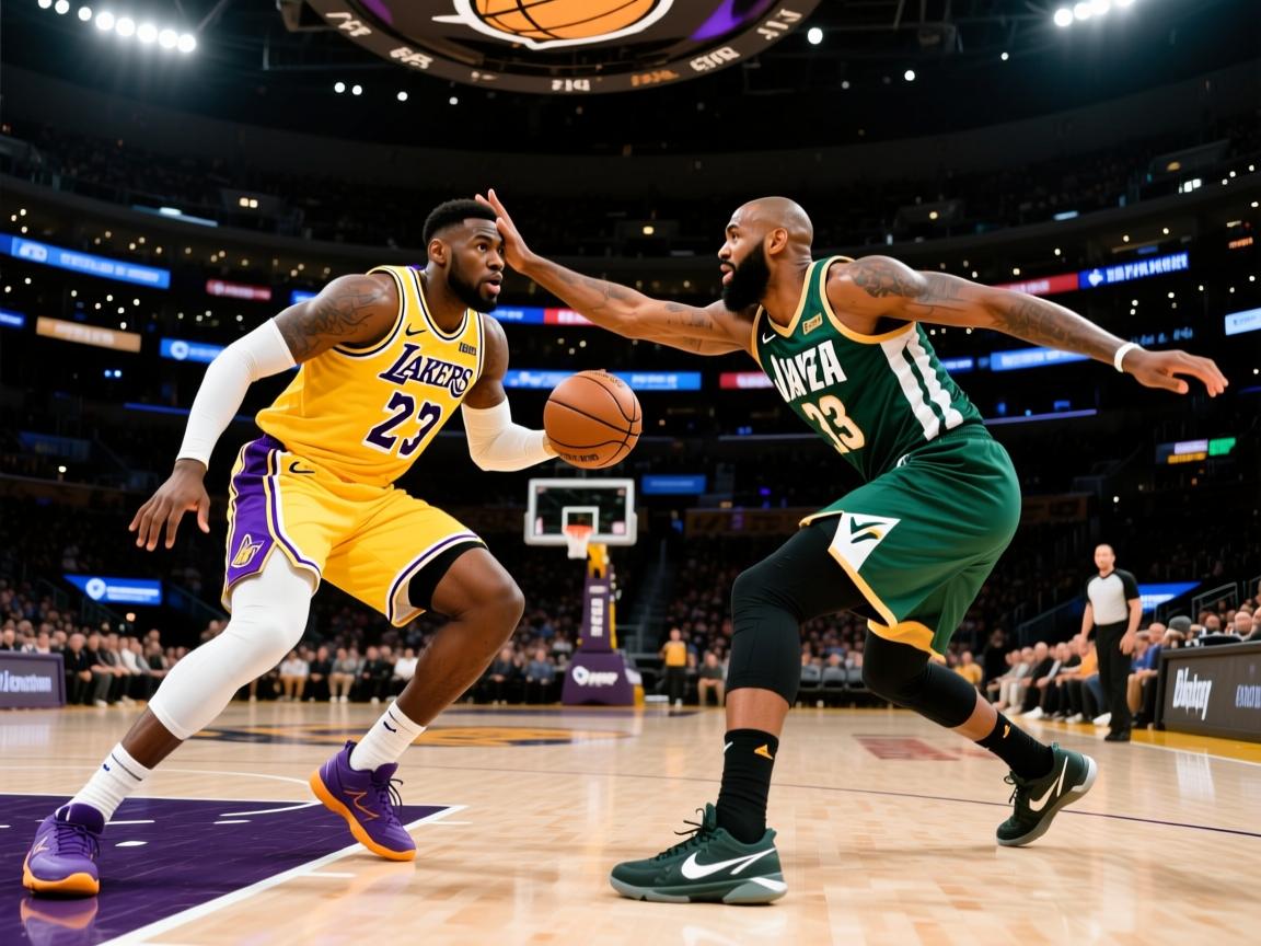 湖人强势击败爵士，挺进西部决赛更上一层楼