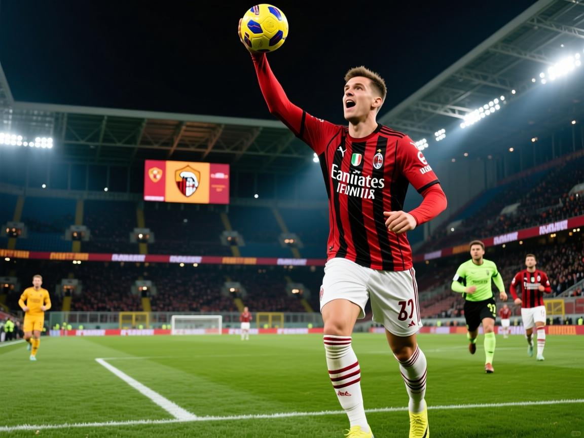 罗马客场逆转AC米兰，士气飙升夺取联赛榜首  第2张